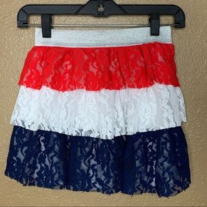 Red, White & Blue Tutu Skirt.